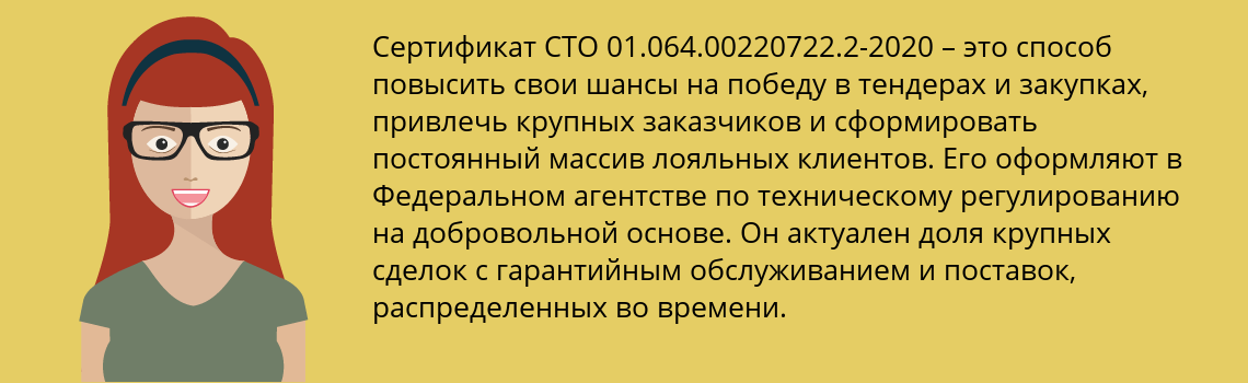 Получить сертификат СТО 01.064.00220722.2-2020 в Уфа